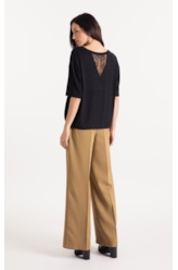 Calça Lilla Patte D`eph Buttons Ocre
